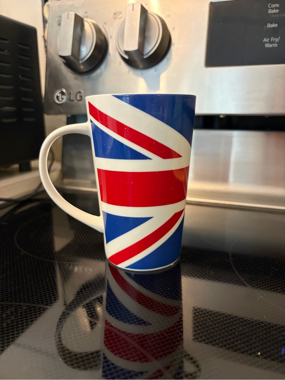 Union Flag Ceramic Mug - Blue Red White